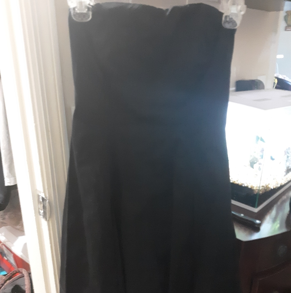 Strapless short dress